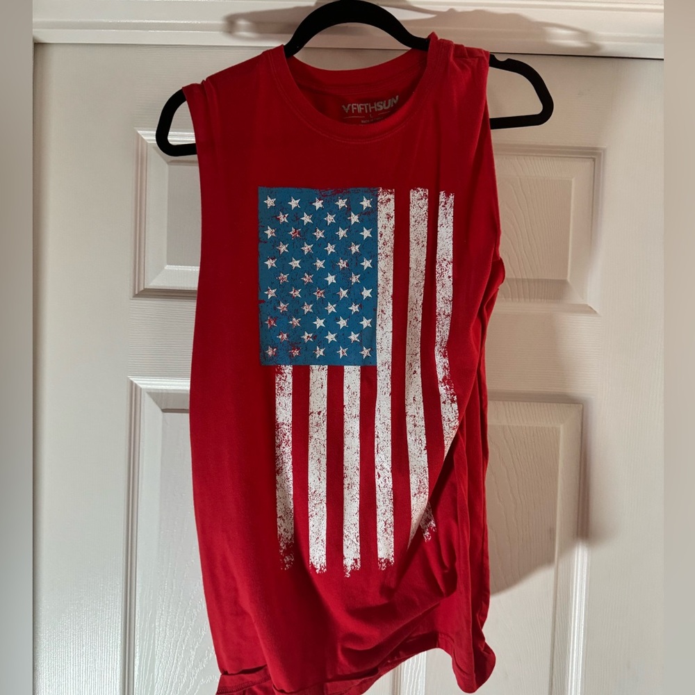 Fifth Sun USA Tank Top Size L